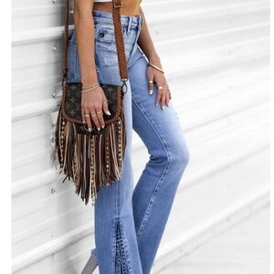KanCan Light Blue Flare Jeans